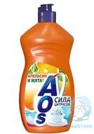 "АОС" жидкость для мытья посуды Апельсин и мята 500л*20