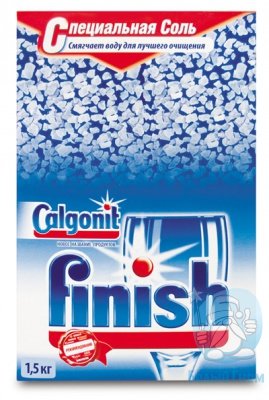"Calgonit Finish" соль для посудомоечных машин 1,5кг